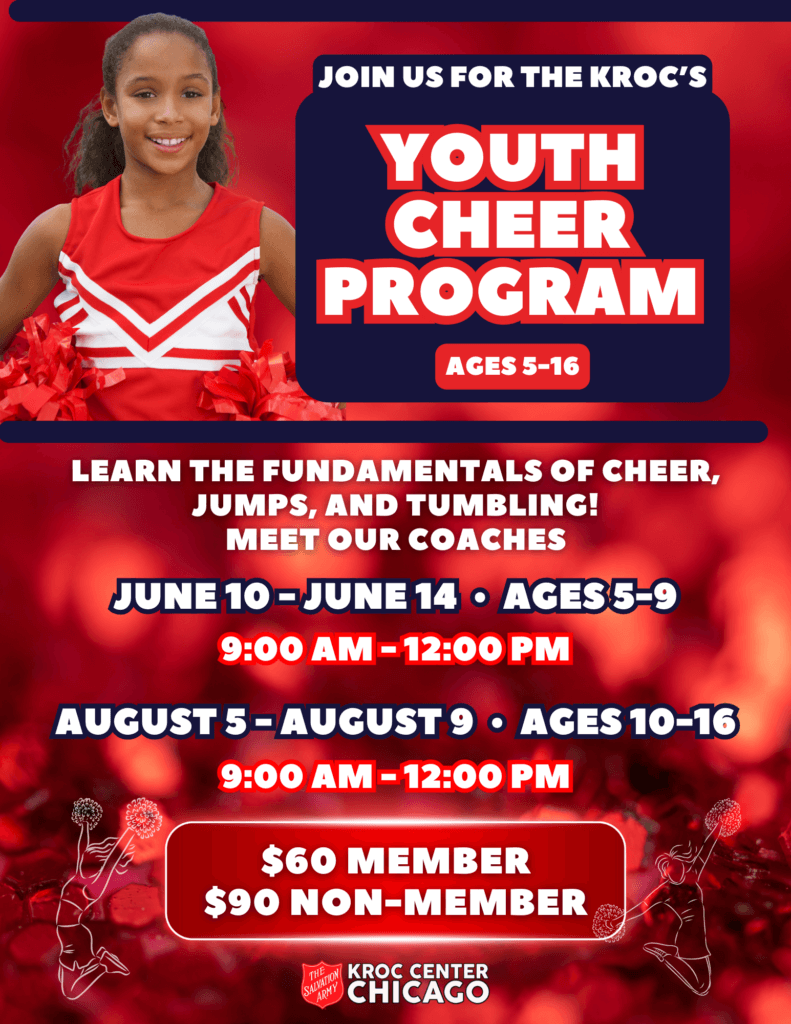 Cheer chicago the salvation army kroc center